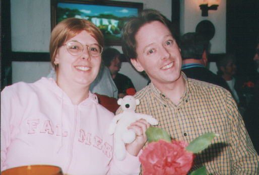 Marie & Marc with Paddy inbetween!