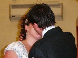 Marc & Catriona's First Kiss