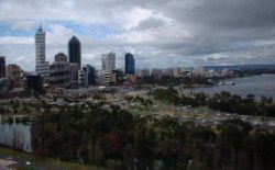 Perth City from Kings Park, Western Australia