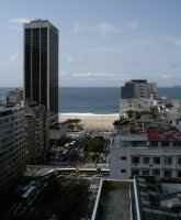 Copacabana Beach from our hotel, Rio de Janeiro, Brazil