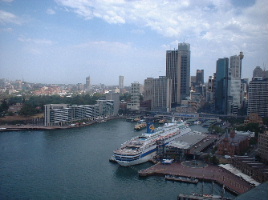Circular Quay from Pylon Lookout, Sydney